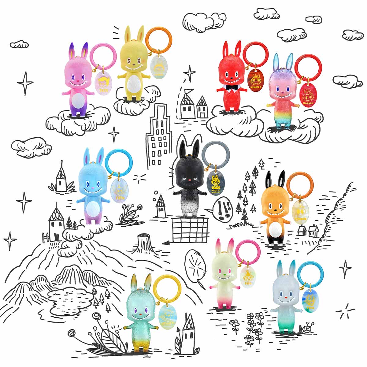 Pop Mart - The Monsters - 10th Anniversary Series Figures