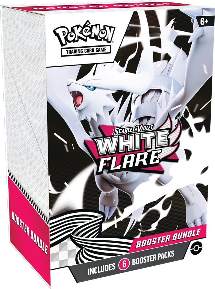 Pokémon - Black Bolt & White Flare - SV10.5 - 6 Booster Bundle