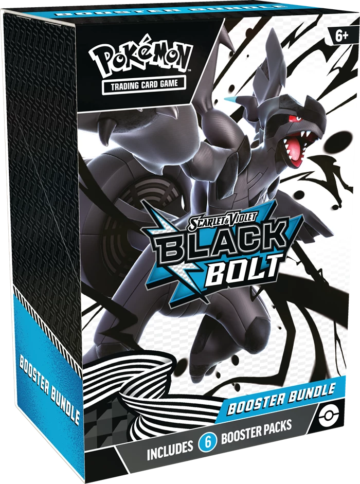Pokémon - Black Bolt & White Flare - SV10.5 - 6 Booster Bundle
