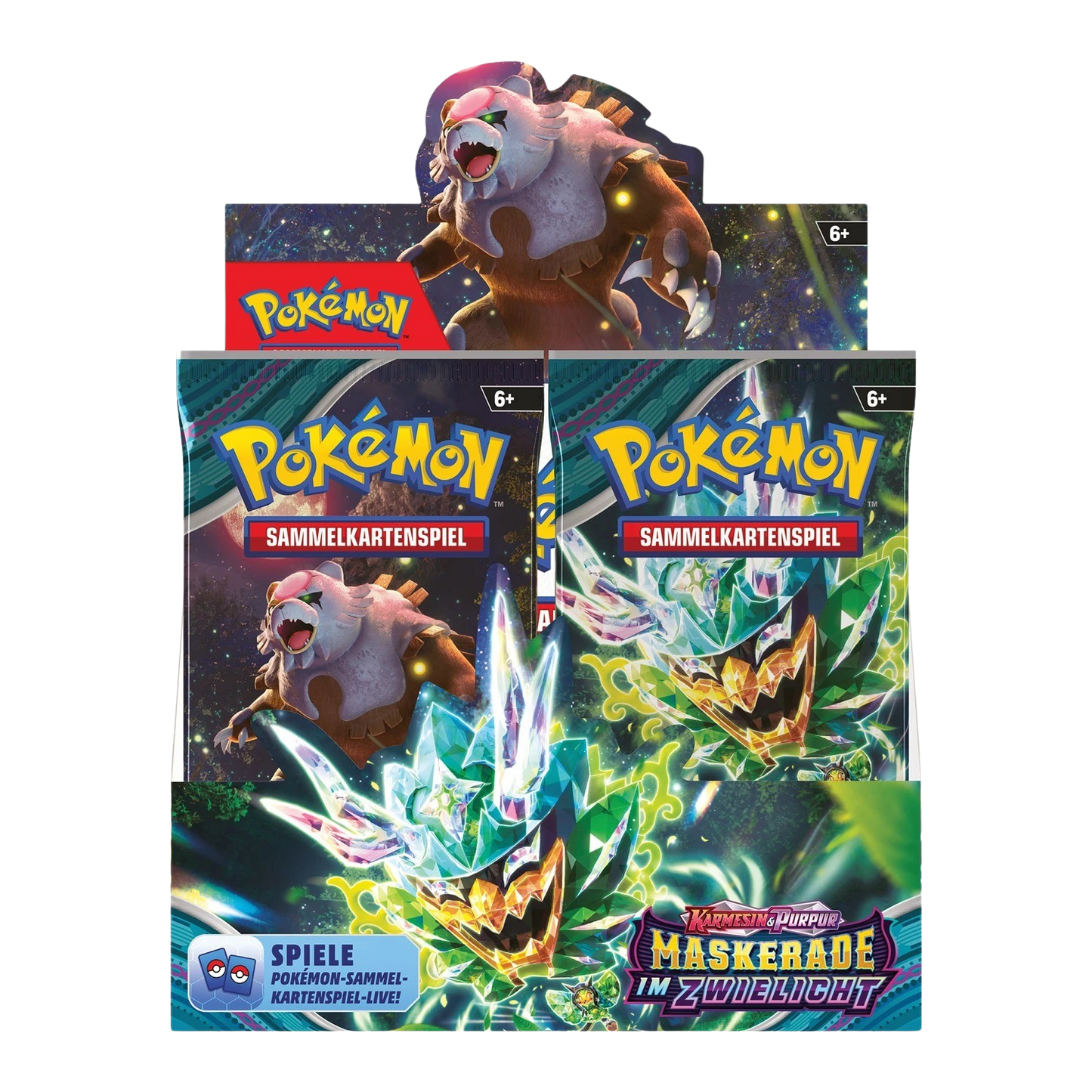 Pokémon - Twilight Masquerade - SV6 - Booster Display