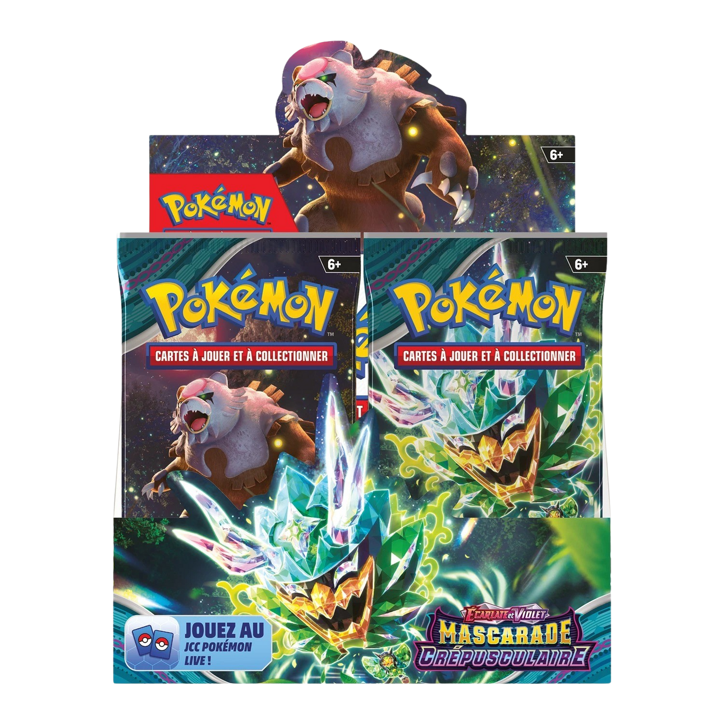 Pokémon - Twilight Masquerade - SV6 - Booster Display
