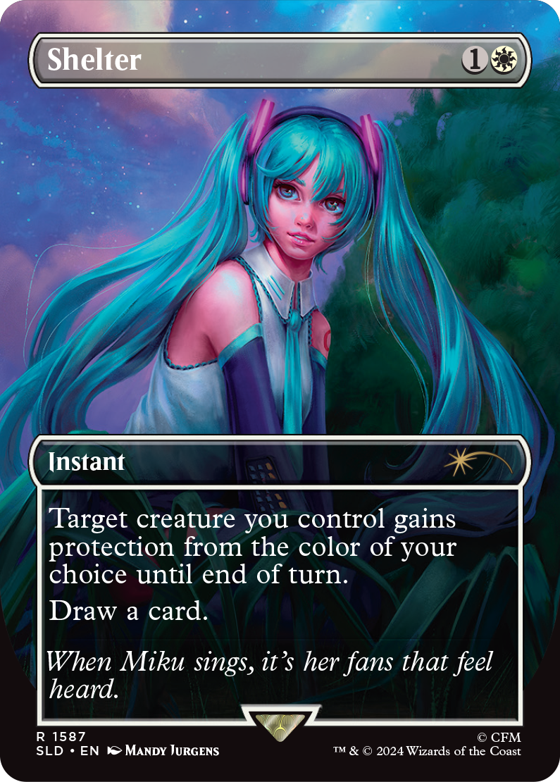 Secret Lair - Spring Superdrop 2024 - Secret Lair x Hatsune Miku: Sakura Superstar