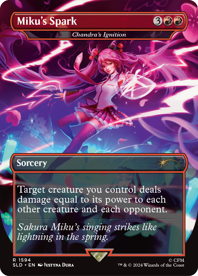 Secret Lair - Spring Superdrop 2024 - Secret Lair x Hatsune Miku: Sakura Superstar