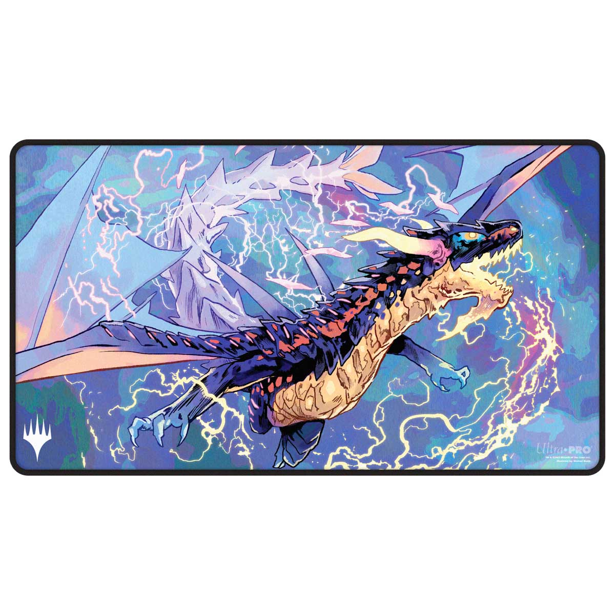 Ultra Pro - Tarkir: Dragonstorm - Black Stiched Playmat