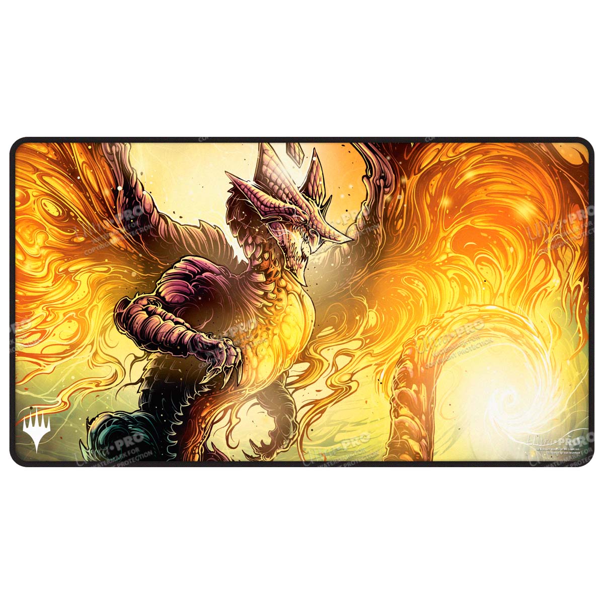 Ultra Pro - Tarkir: Dragonstorm - Black Stiched Playmat