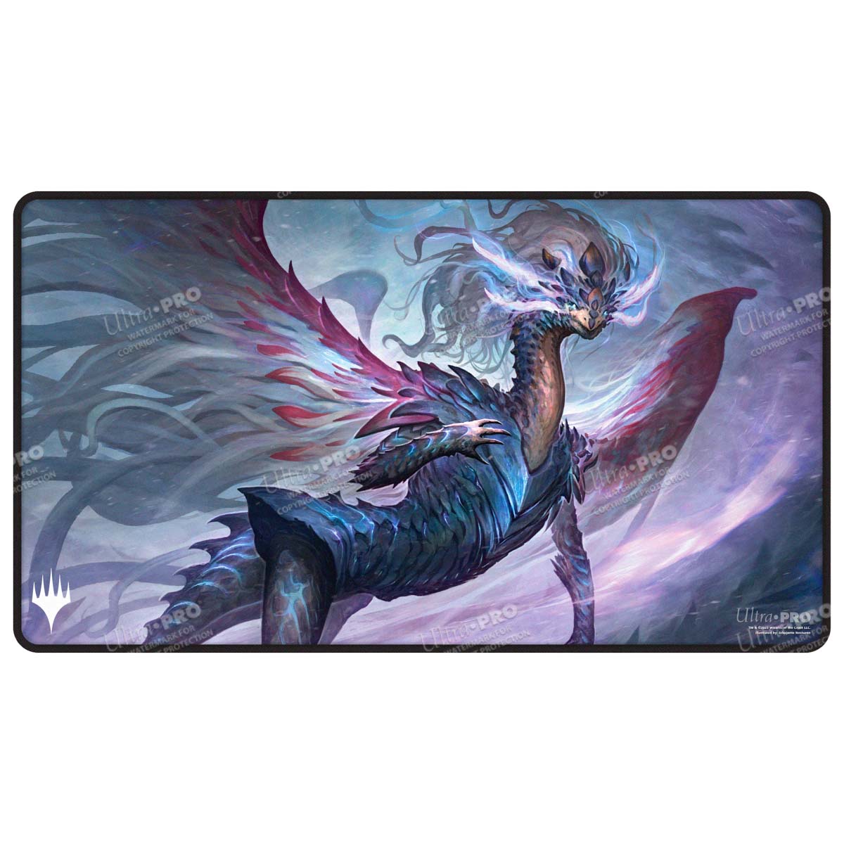 Ultra Pro - Tarkir: Dragonstorm - Black Stiched Playmat