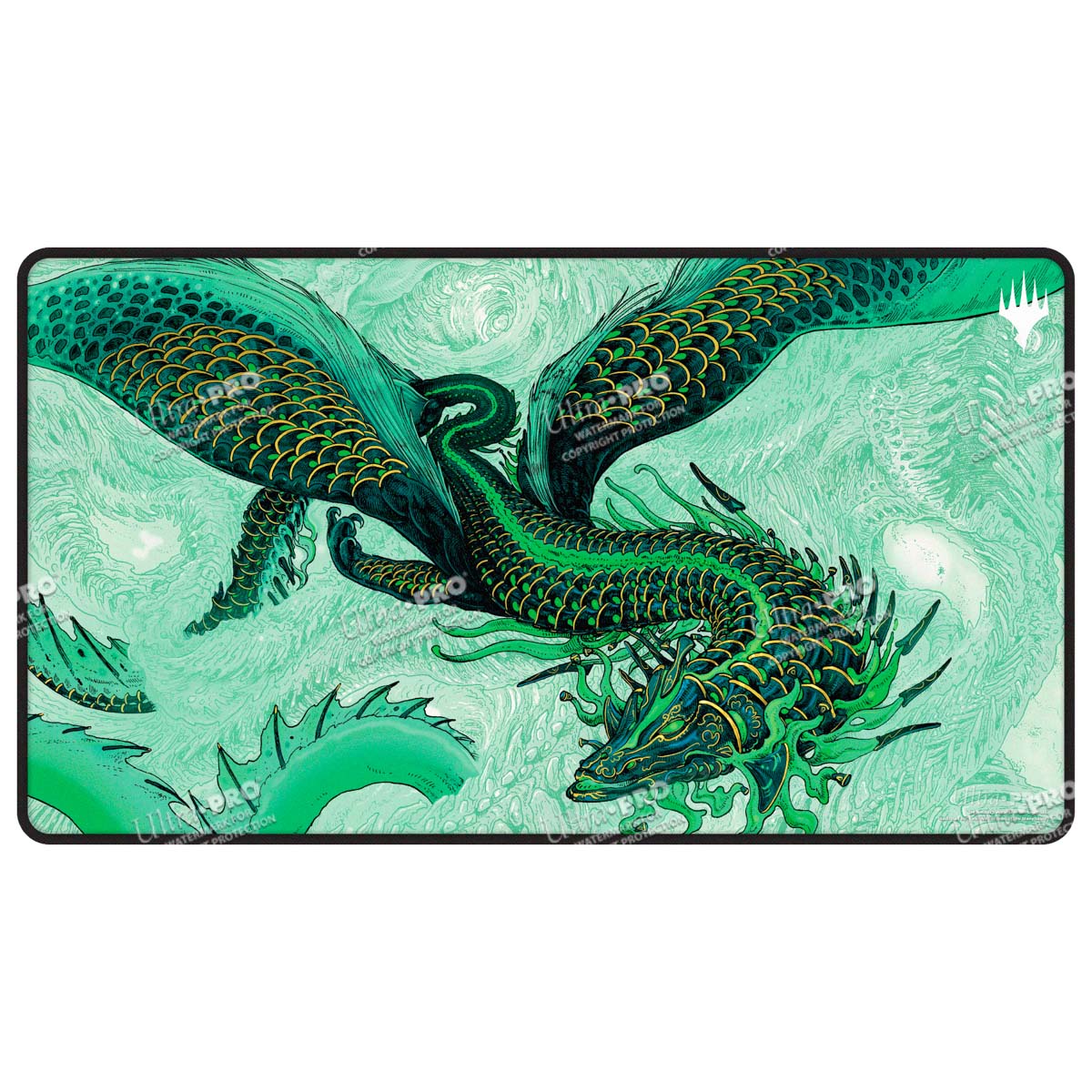 Ultra Pro - Tarkir: Dragonstorm - Black Stiched Playmat