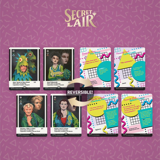 Secret Lair - Our Boss is on Vacation Superdrop - Secret Lair High: Class of '87