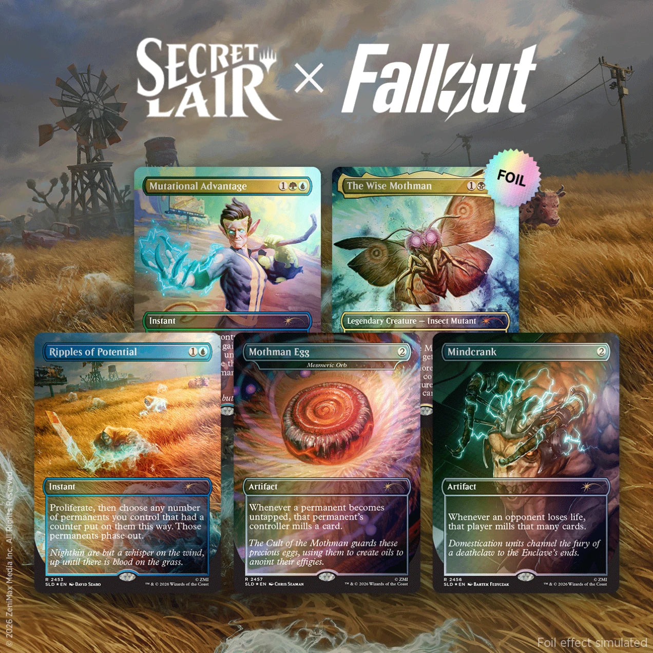 Secret Lair - Fallout - Rad Superdrop - Rad