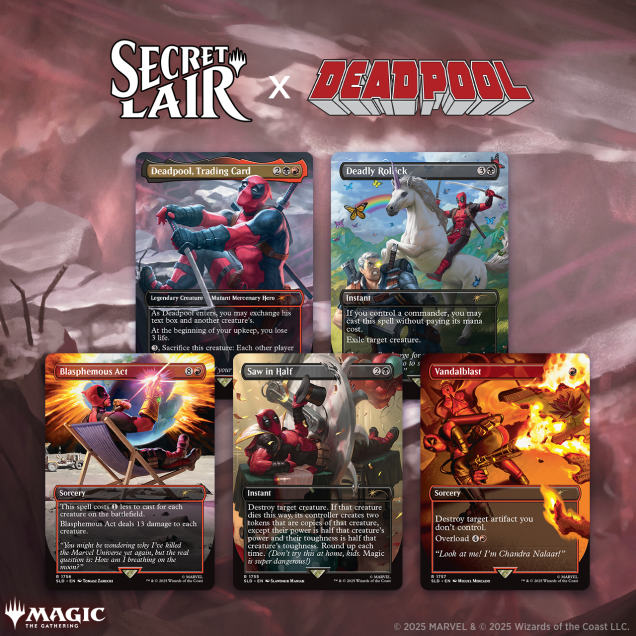 Secret Lair - Secret Lair x Marvel's Deadpool