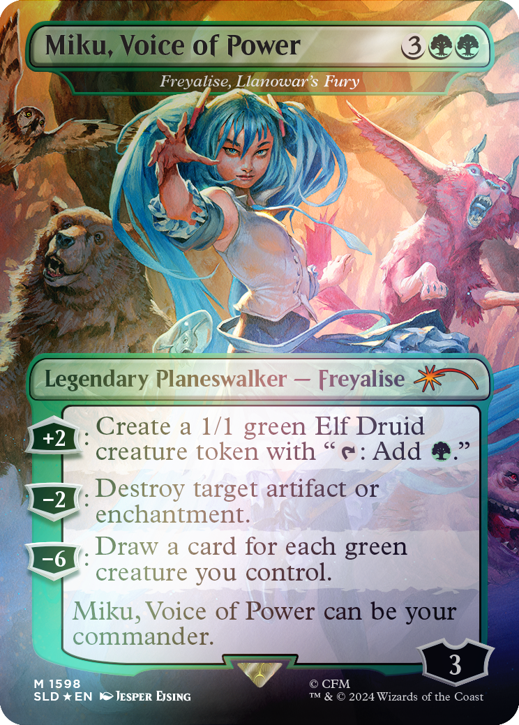 Secret Lair - Camp Totally Safe Superdrop - Secret Lair x Hatsune Miku: Electric Entourage