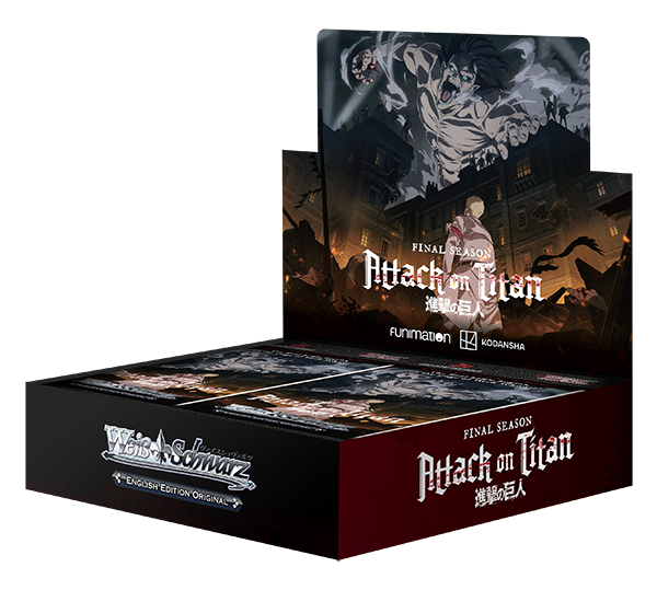 Weiss Schwarz - Attack On Titan: Final Season - Booster Display (EN)