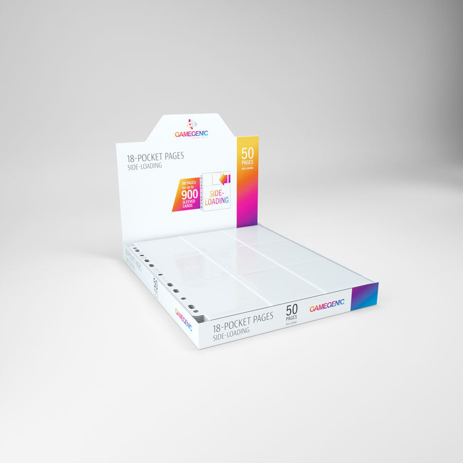 Gamegenic - 9-Pocket Binder Pages - Sideloading