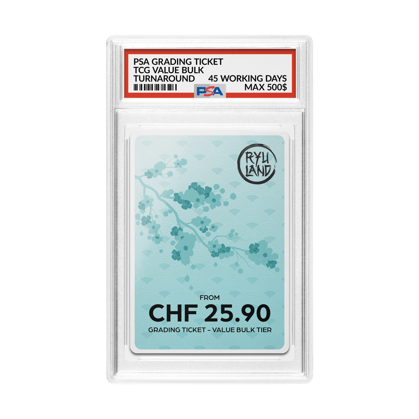 PSA Grading Ticket - Value Bulk