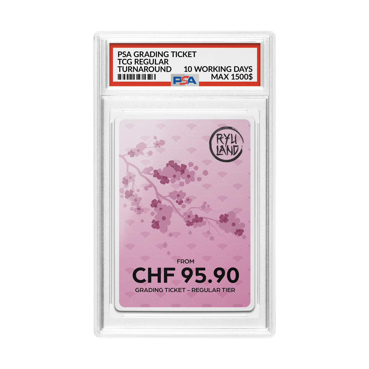 PSA Grading Ticket - Card Regular