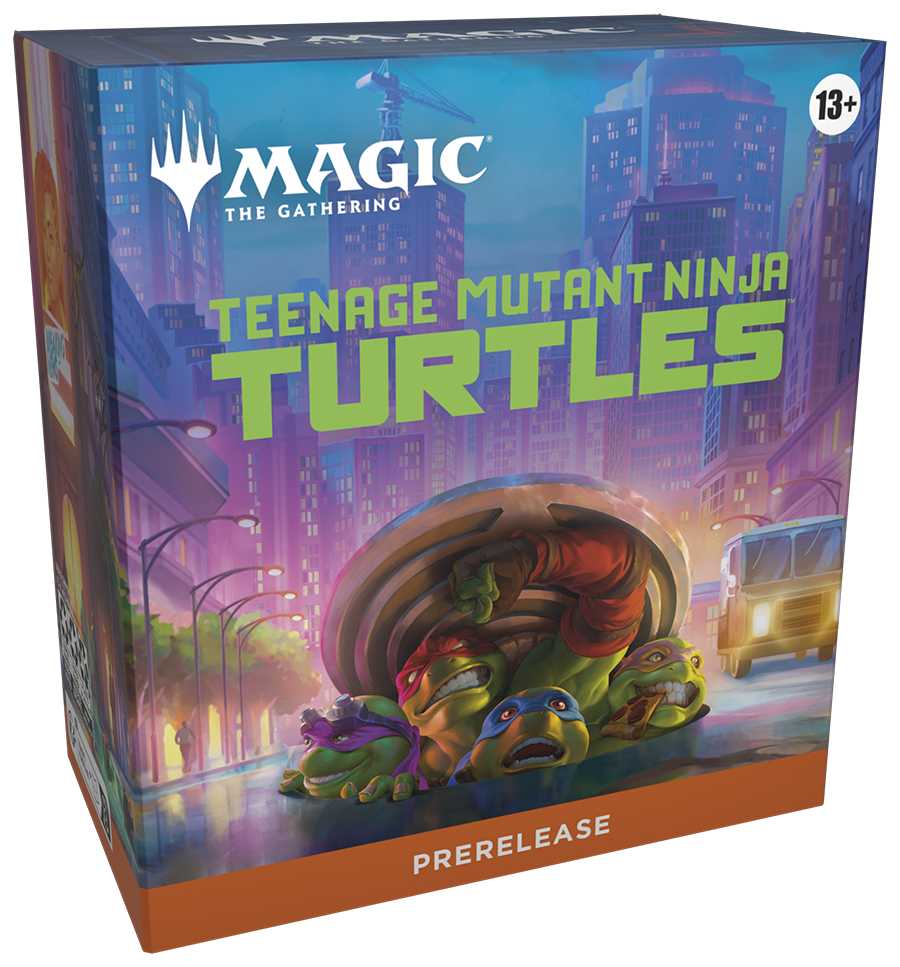 Magic: The Gathering - TMT - Teenage Mutant Ninja Turtles - Pre-Release Kit + 2 Boosters