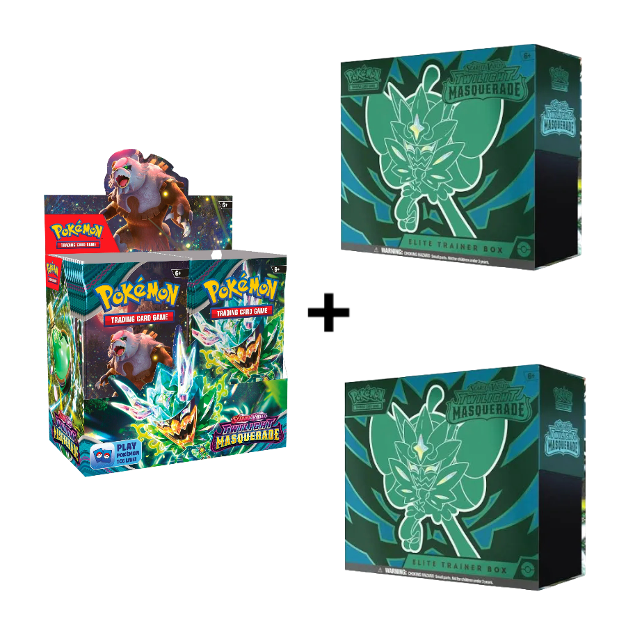 twilight masquerade booster display box Pokémon - Twilight Masquerade - SV6