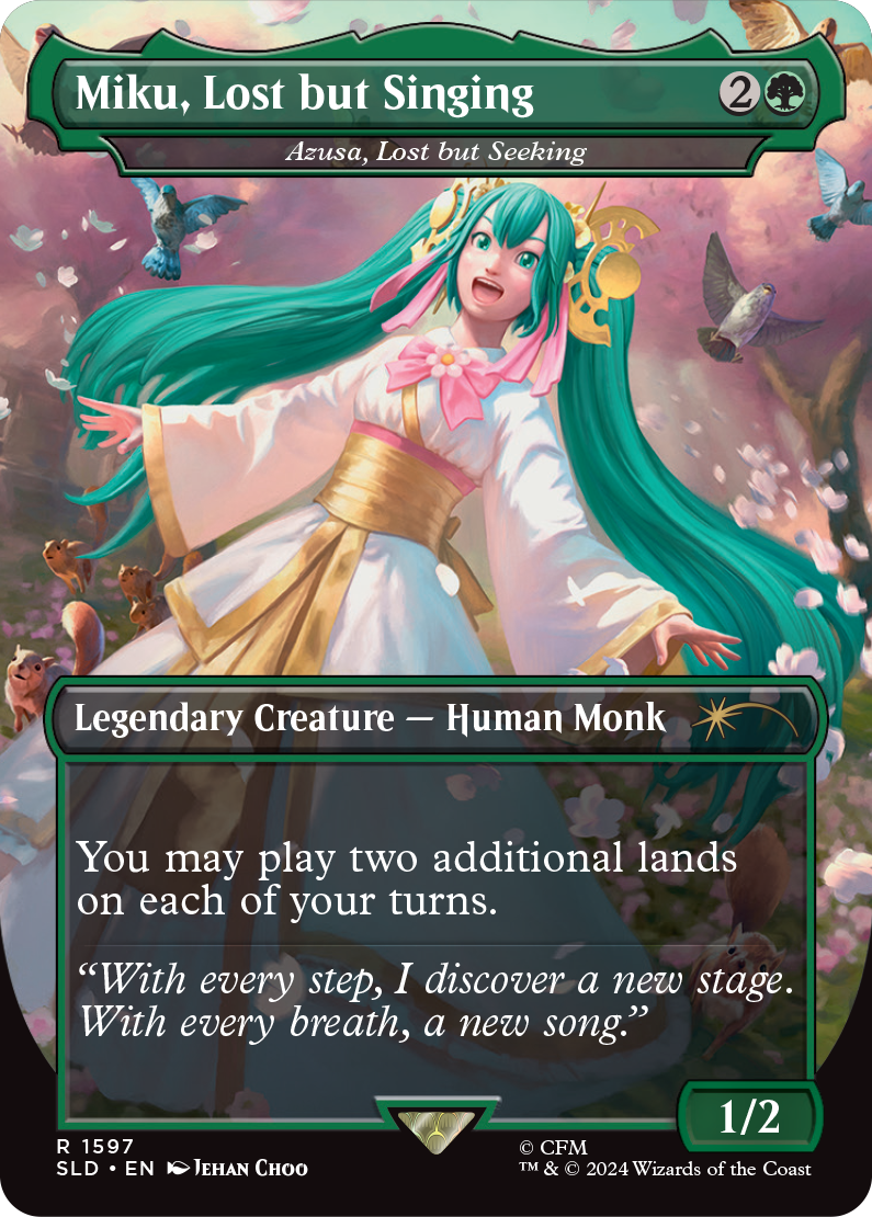 Secret Lair - Spring Superdrop 2024 - Secret Lair x Hatsune Miku: Sakura Superstar