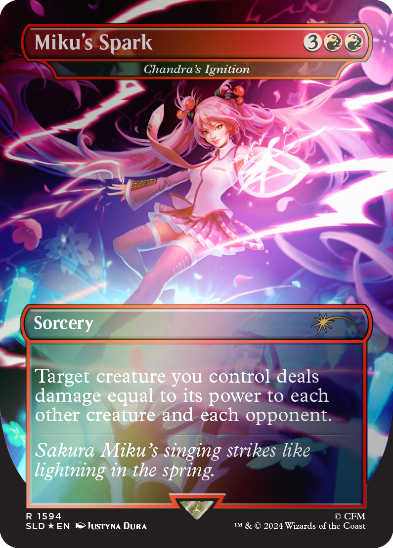 Secret Lair - Spring Superdrop 2024 - Secret Lair x Hatsune Miku: Sakura Superstar