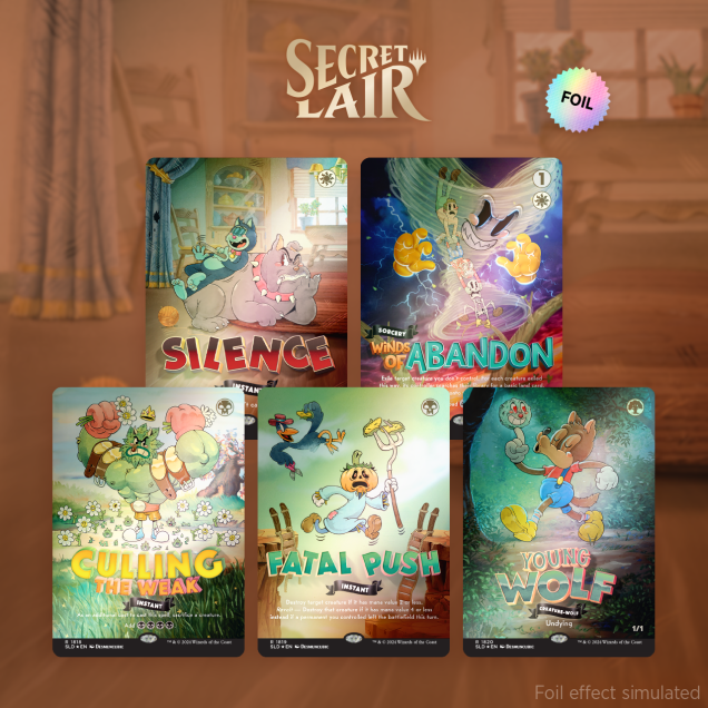 Secret Lair - Our Boss is on Vacation Superdrop - Twisted Toons