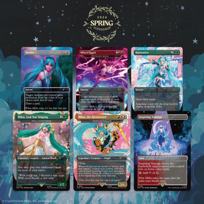 Secret Lair - Spring Superdrop 2024 - Secret Lair x Hatsune Miku: Sakura Superstar
