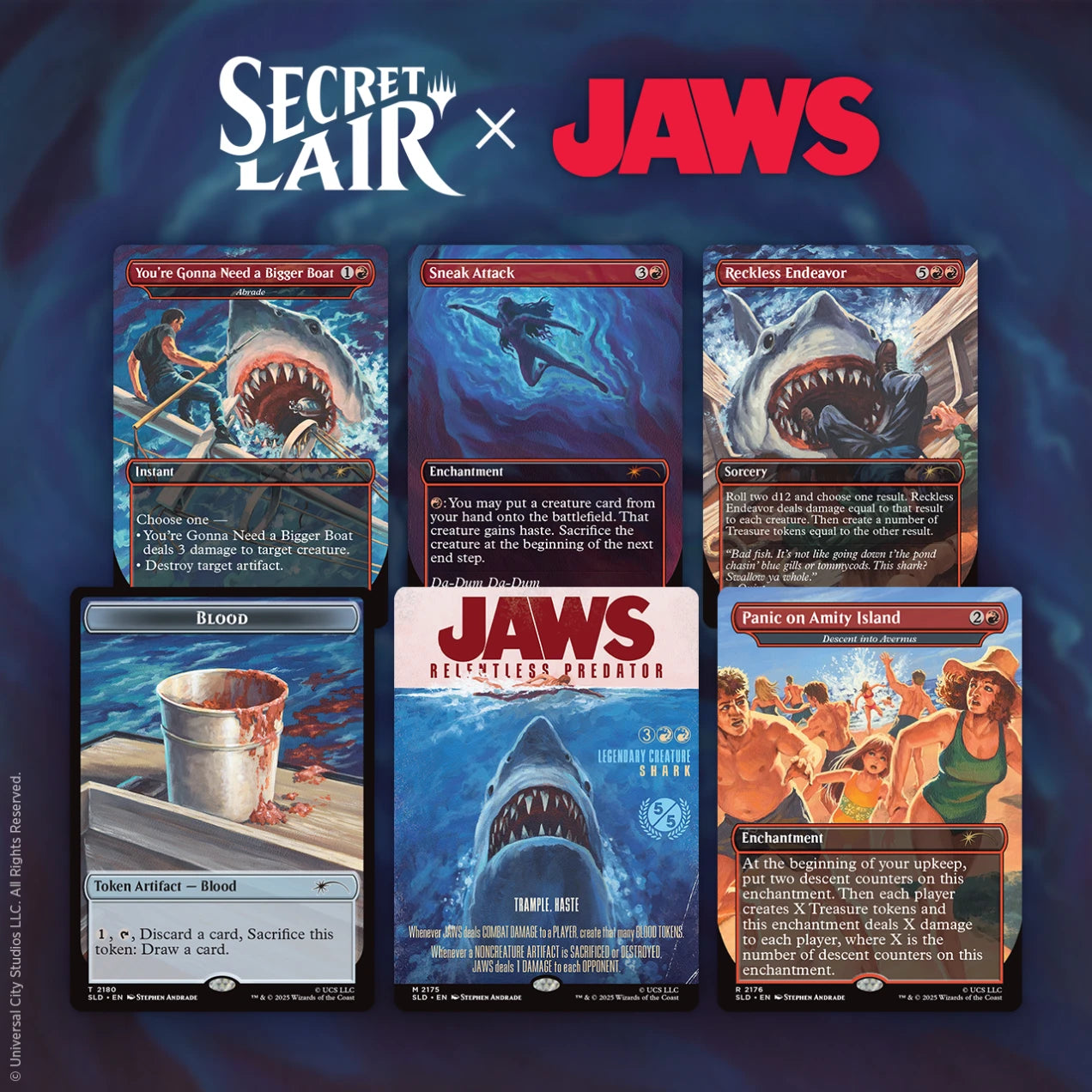 Secret Lair - Jaws - Terror of Amity Island