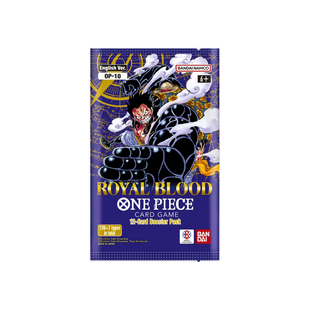 op 10 booster box english One Piece TCG: Royal Bloodline (OP-10) : Toys & Games The 10th Booster Pack Sees a Return to Dressrosa Bandai One Piece Royal Blood