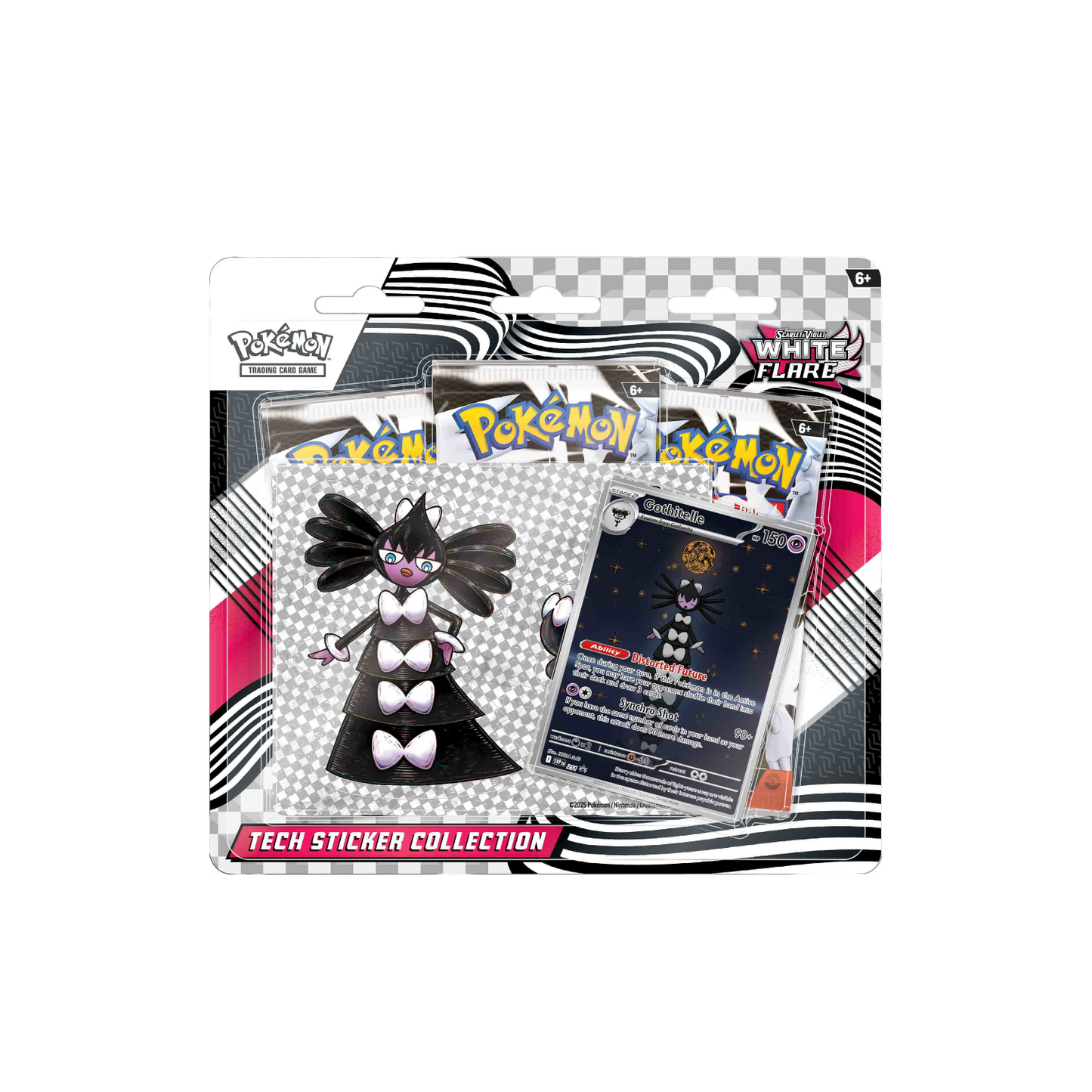 Pokémon - Black Bolt & White Flare - SV10.5 - Tech Sticker Collection