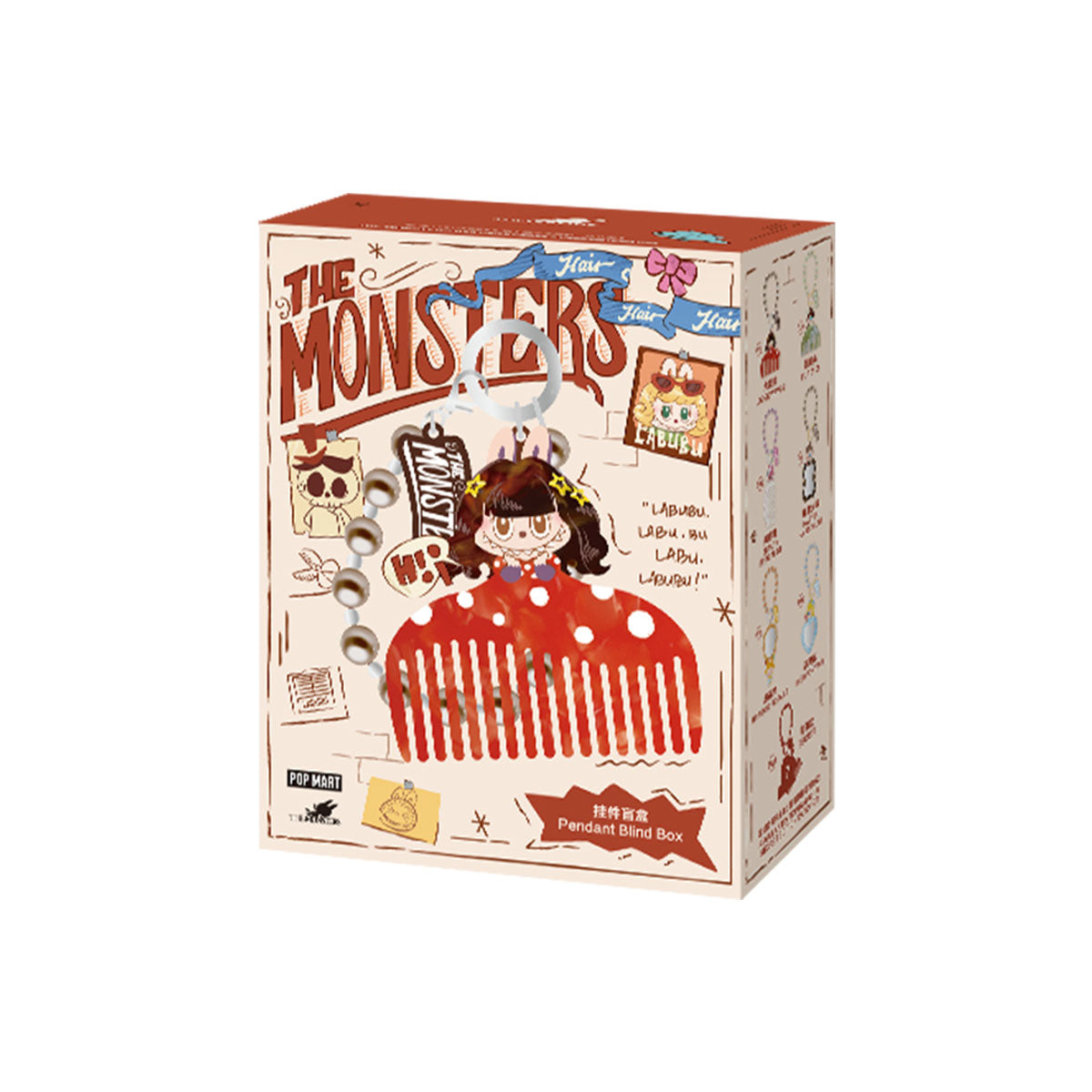Pop Mart - The Monsters - Hair Salon Series - Pendant - BlindBox