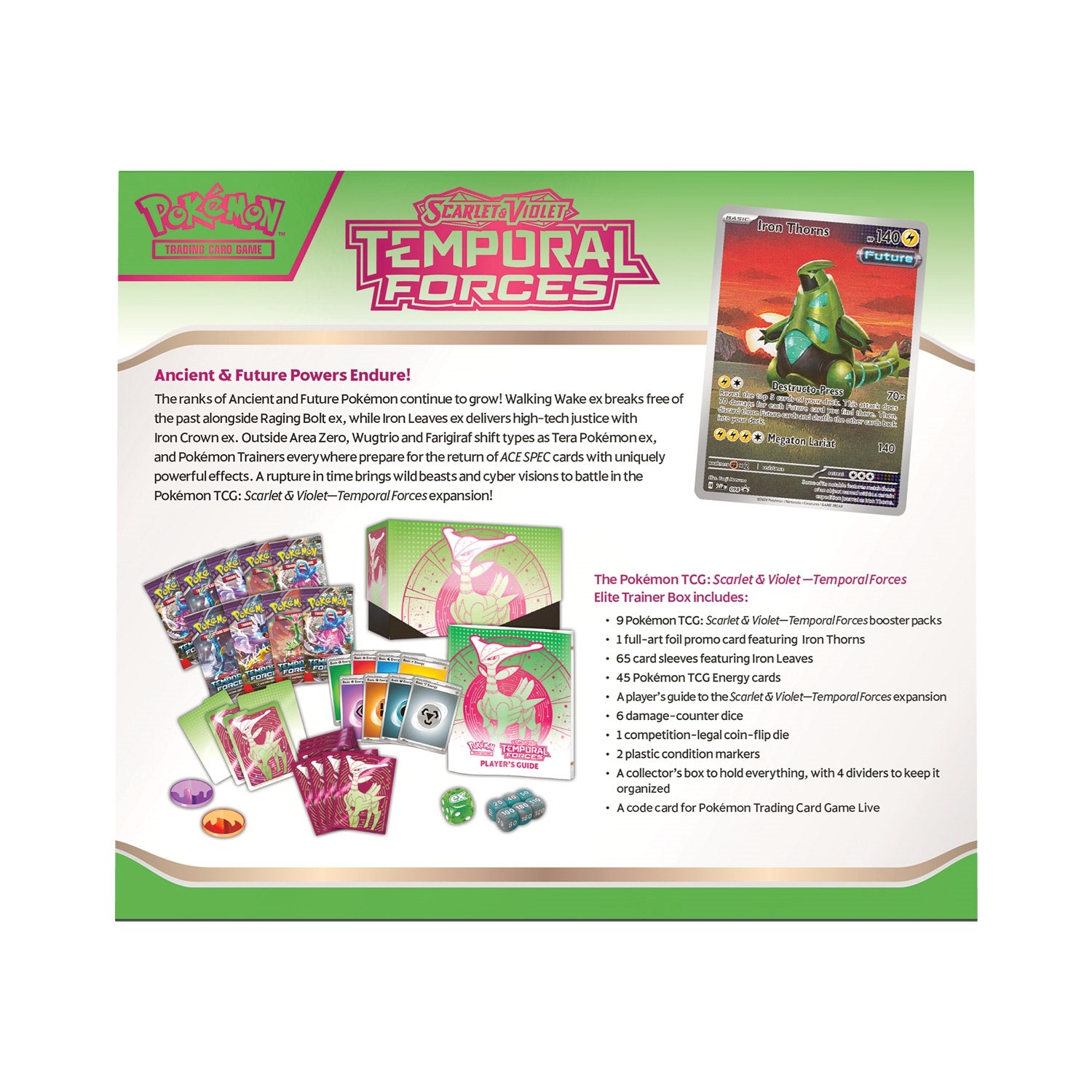 Temporal Forces - SV5 - Elite Trainer Box RyuLand GmbH Temporal Forces - SV5 - Elite Trainer Box RyuLand GmbH