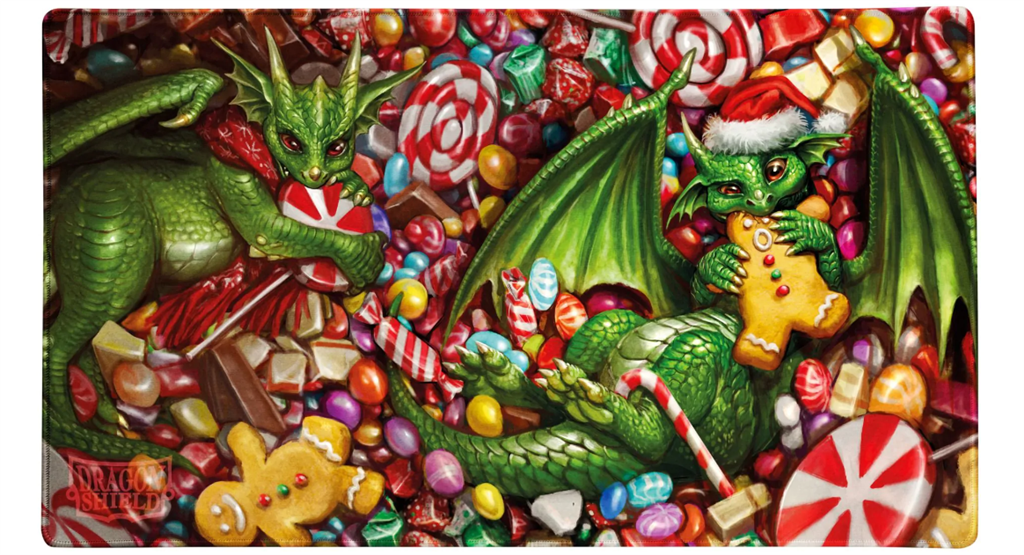 Dragon Shield - Playmat & Tube - Christmas 2024