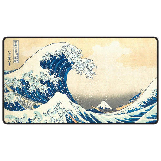 Ultra Pro - The Great Wave off Kanagawa - Black Stiched Playmat