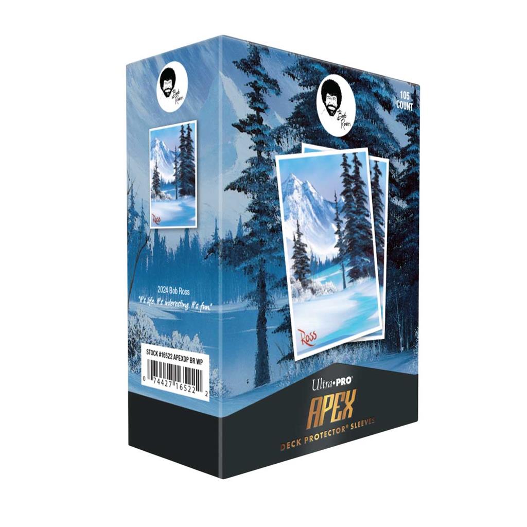 Ultra Pro - Apex Deck Protector - Bob Ross - Winter Paradise - Sleeves [105]