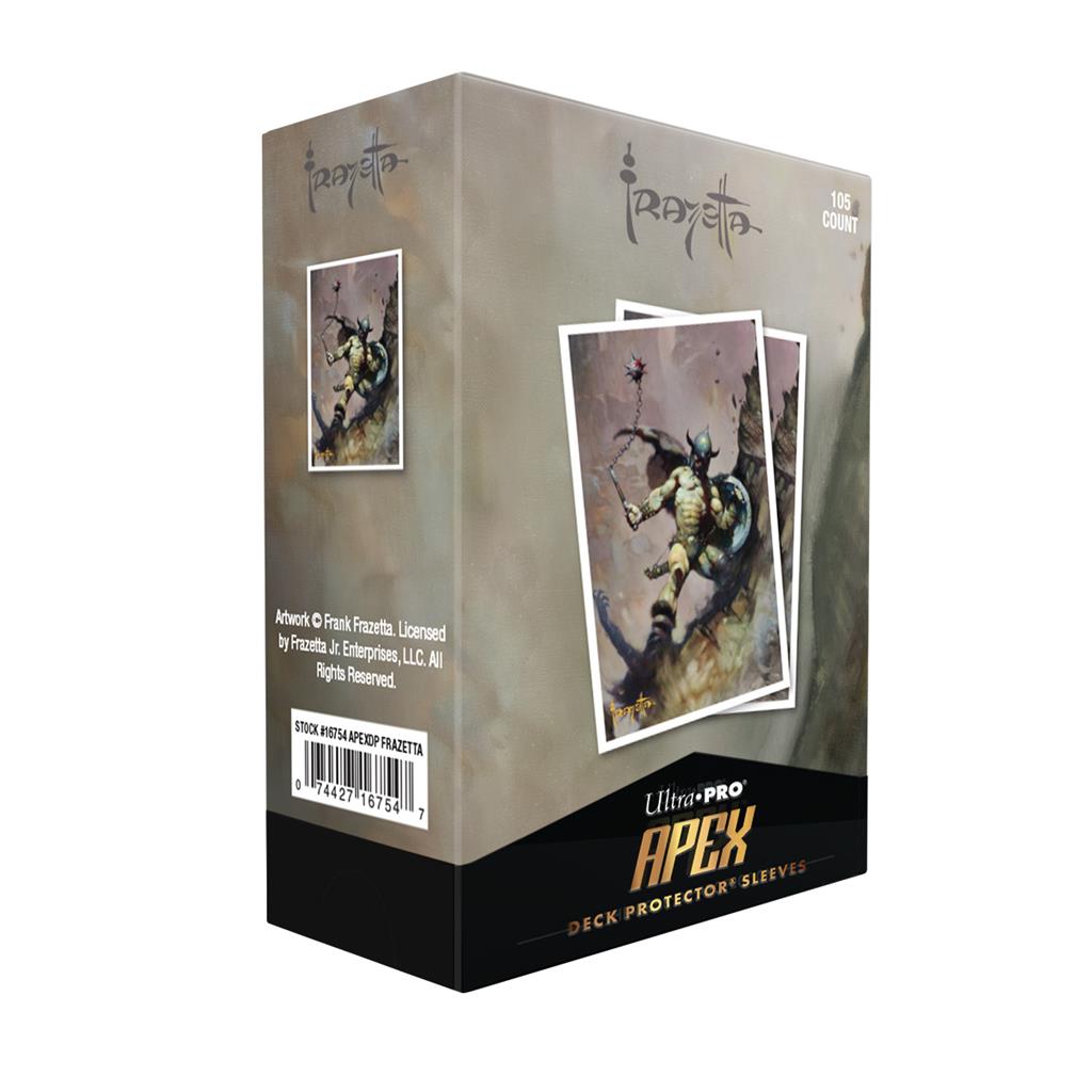Ultra Pro - Frank Frazetta - Warrior with Ball and Chain - Apex Deck Protector - Sleeves [105]