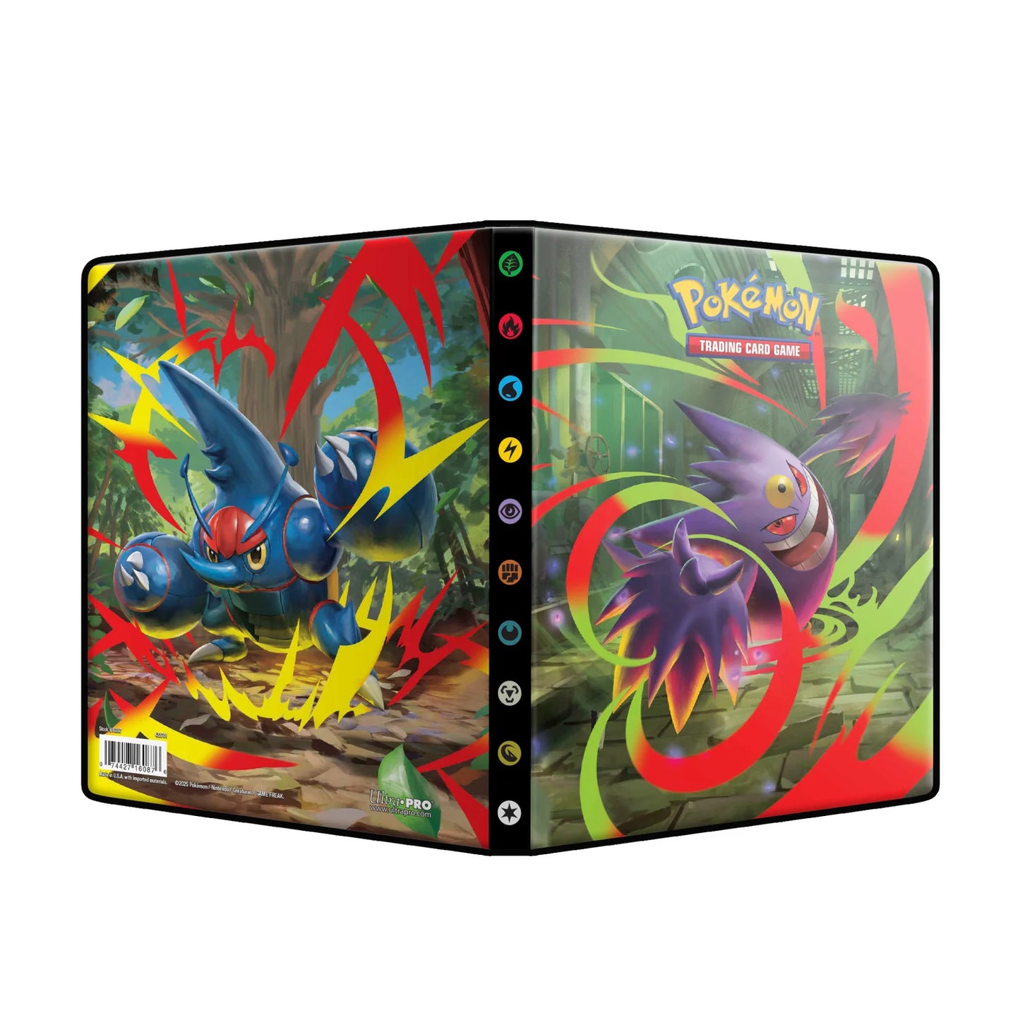 Ultra Pro - Mega Evolution - Phantasmal Flames - 4-Pocket Binder