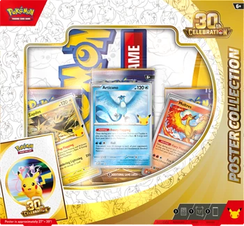 Pokémon - 30th - 30th Celebration - Zapdos & Articuno & Moltres - Poster Collection