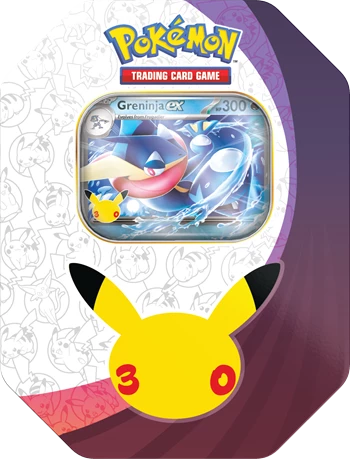 Pokémon - 30th - 30th Celebration - Greninja & Sylveon - Tin