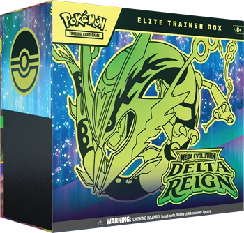 Pokémon - ME06 - Mega Evolution - Delta Reign - Elite Trainer Box