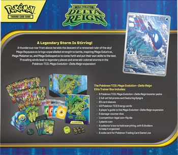 Pokémon - ME06 - Mega Evolution - Delta Reign - Elite Trainer Box