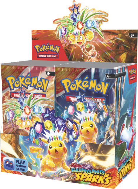 Pokémon - SV08 - Scarlet & Violet - Surging Sparks - Booster Box