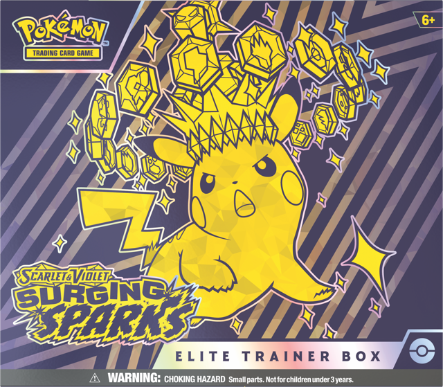Pokémon - SV08 - Scarlet & Violet - Surging Sparks - Elite Trainer Box