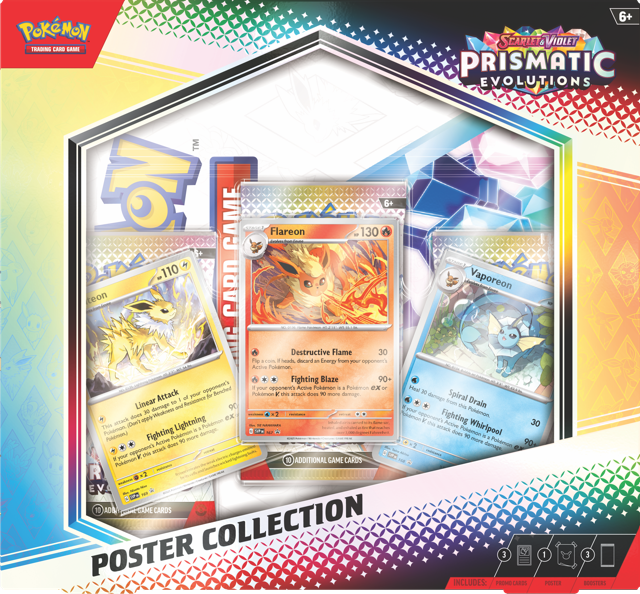 Pokémon - SV08.5 - Scarlet & Violet - Prismatic Evolutions - Poster Collection