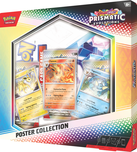Pokémon - SV08.5 - Scarlet & Violet - Prismatic Evolutions - Poster Collection