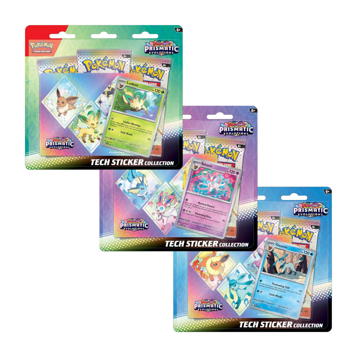 Pokémon - SV08.5 - Scarlet & Violet - Prismatic Evolutions - Tech Sticker Collection
