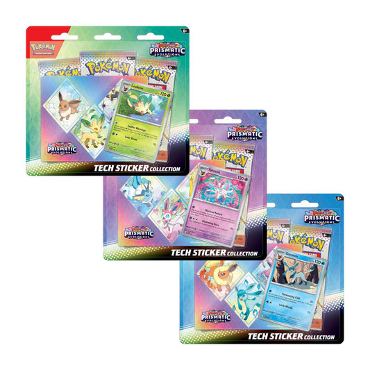 Pokémon - SV08.5 - Scarlet & Violet - Prismatic Evolutions - Tech Sticker Collection