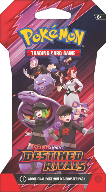 Pokémon - SV10 - Scarlet & Violet - Destined Rival - Sleeved Booster