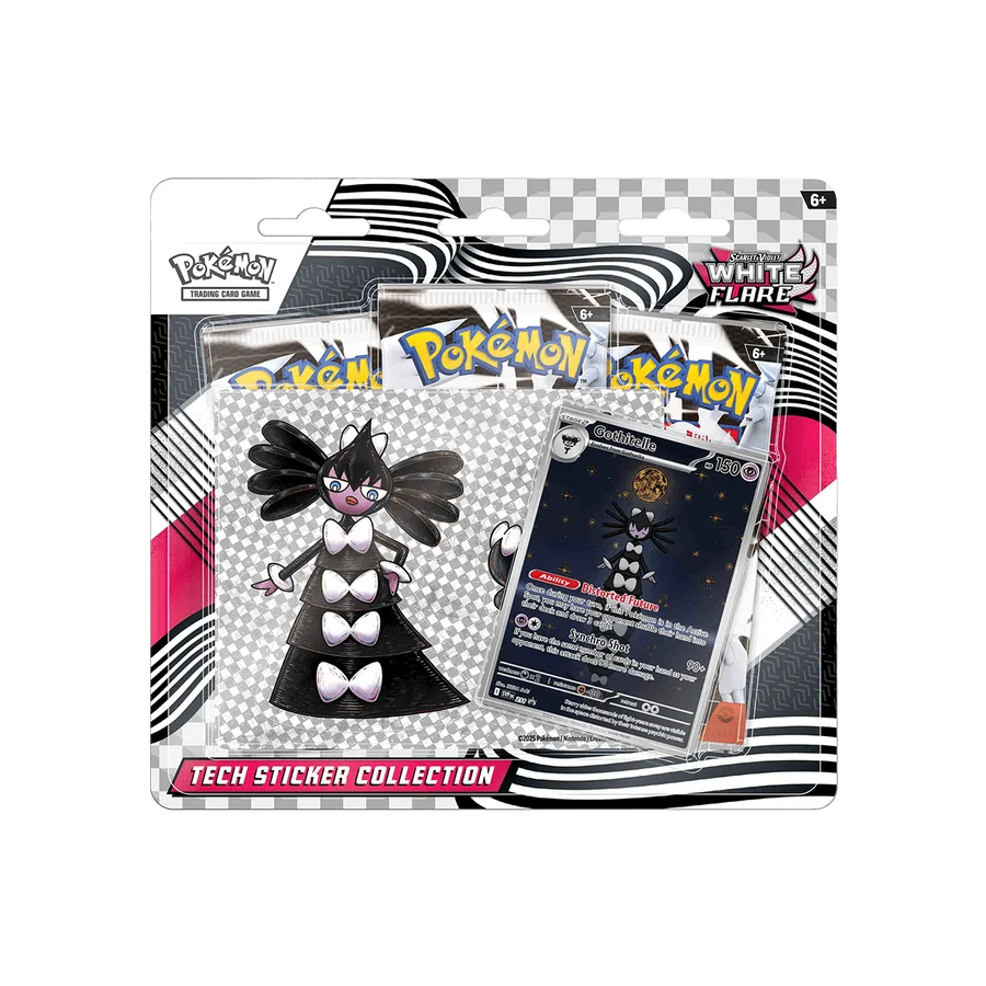 Pokémon - SV10.5 - Scarlet & Violet - Black Bolt & White Flare - Tech Sticker Collection