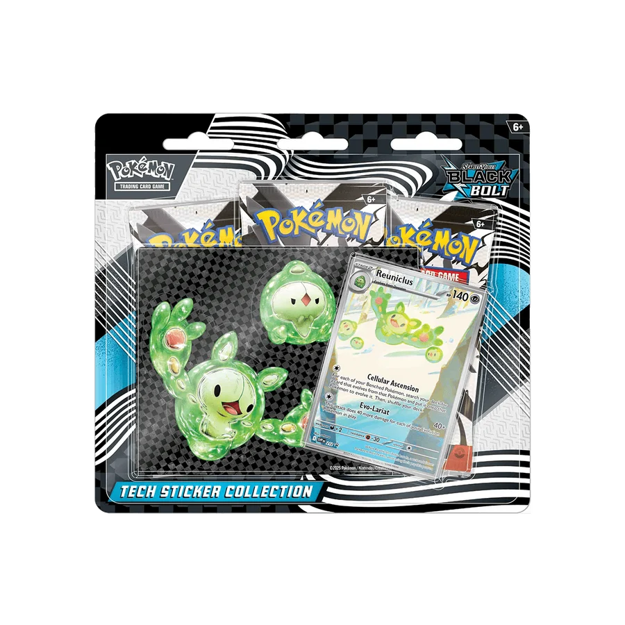 Pokémon - SV10.5 - Scarlet & Violet - Black Bolt & White Flare - Tech Sticker Collection