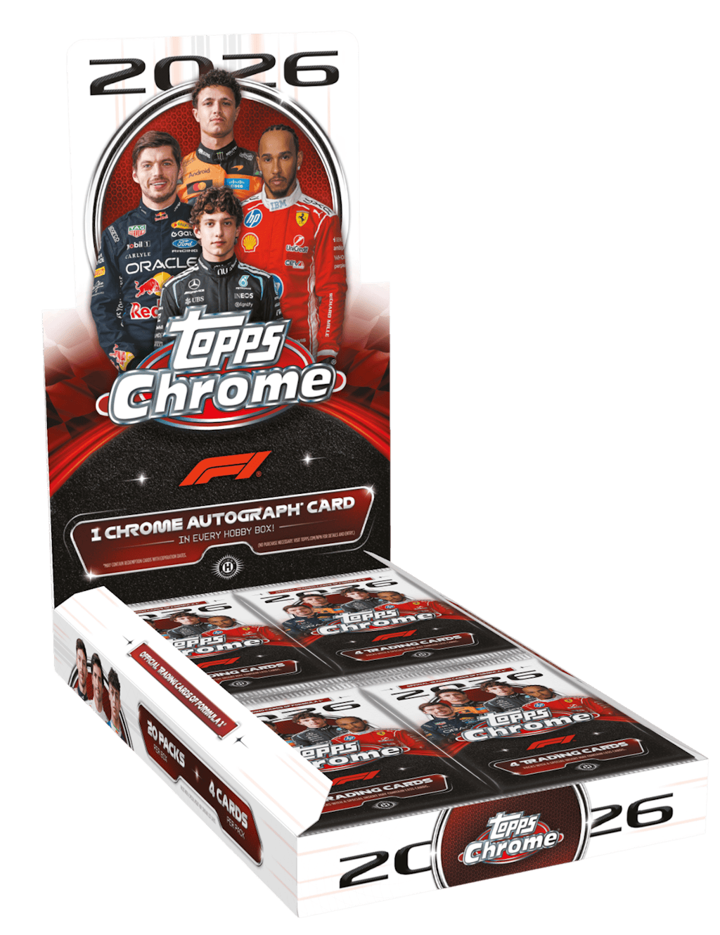 Topps - Chrome - F1 2026 - Hobby Box [EN]