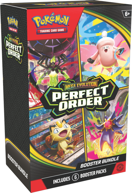 Pokémon - ME03 - Mega Evolution - Perfect Order - Booster Bundle